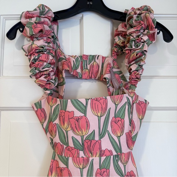 Custom tulip dress, one of a kind - Picture 2 of 9